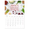 Vital substances - eat fit (Monthly Wall Calendar 2025 16.5"