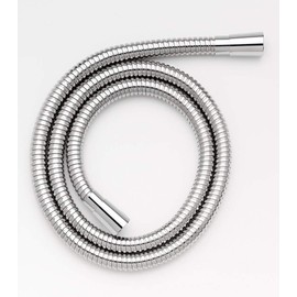 Croydex Stainless Steel Shower Hose, 1.5m | Universal Connection Fits All Power & Electric Showers, Handshowers, Bath & Wall Taps & Mixers | Reinforced, Corrosion-Proof & Leakproof Hose + 2 Washers