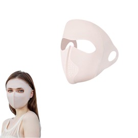 UPF 50+ Sun Protection Face Mask for Women Ice Silk Breathable UV Face Shield Mask Cover for Cycling Hiking Outdoor Sports (A1)