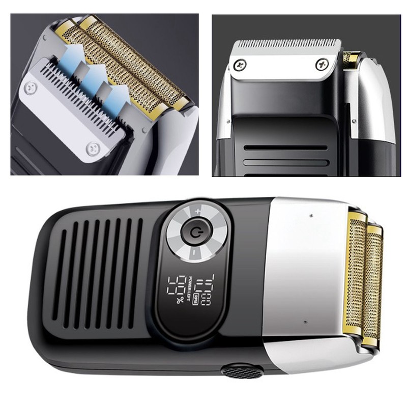 Reciprocating Electric Shaver USB Charging with Lube Oil Multi Functional