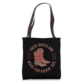 Cowboycore Kickin Ass Save A Horse Ride A Cowboy Saddle Up Tote Bag