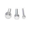 Hexagon Head Screws with Flange M8X50 10 Pieces DIN 6921