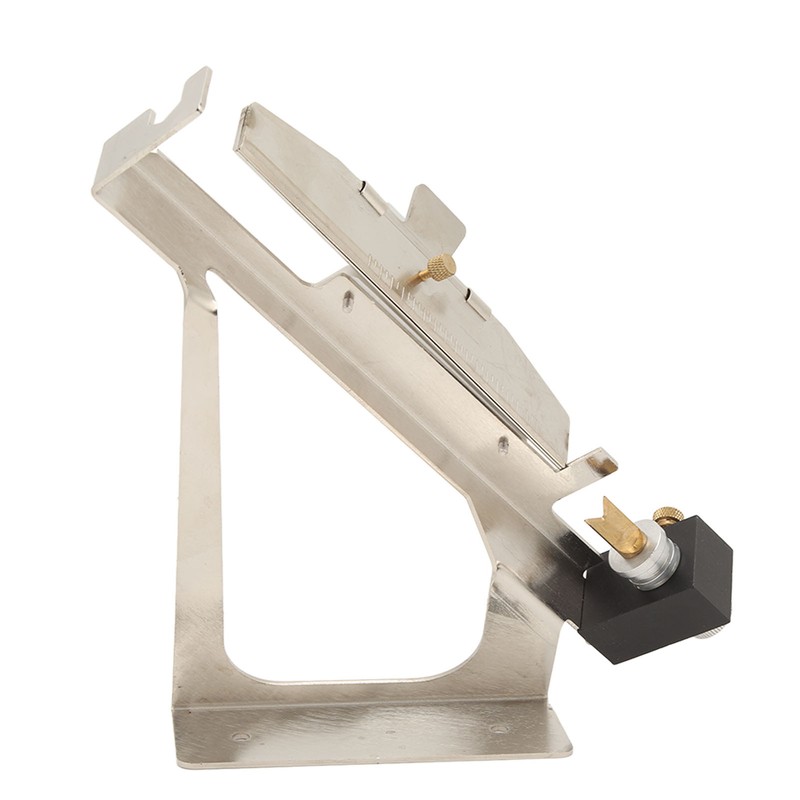 Archery Fletching Tool Fletching Jig Stainless Steel Clear Scale Adjustable