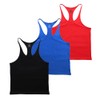 Muscle Alive Blank Bodybuilding Stringer Tank Tops Men Cotton Size