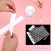 Copkim 38 Pcs Tampon Flask Set Included Tube Flasks Containers