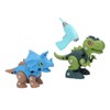 2 Sets Dinosaur Assemble Toy Develop Hand On Ability Educational