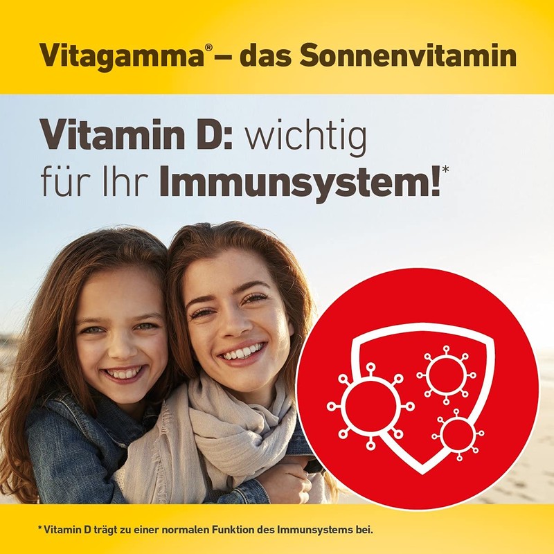 Vitagamma D3 2000 IU: Solar Power for Your Health, Contributes
