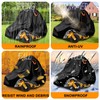 Zero-Turn Lawn Mower Covers,Waterproof Outdoor Riding Mower Cover,Fits up to