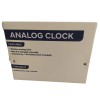Vivitar Analog Clock White Retro Look Flip Date Desk Office