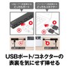 BUFFALO BSH4U318D2BK USB 2.0 BUS POWER 4 PORT EACH HUB