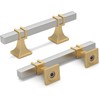 Lepatape 25 Pack 3 Inch Cabinet Pulls Brushed Nickel and