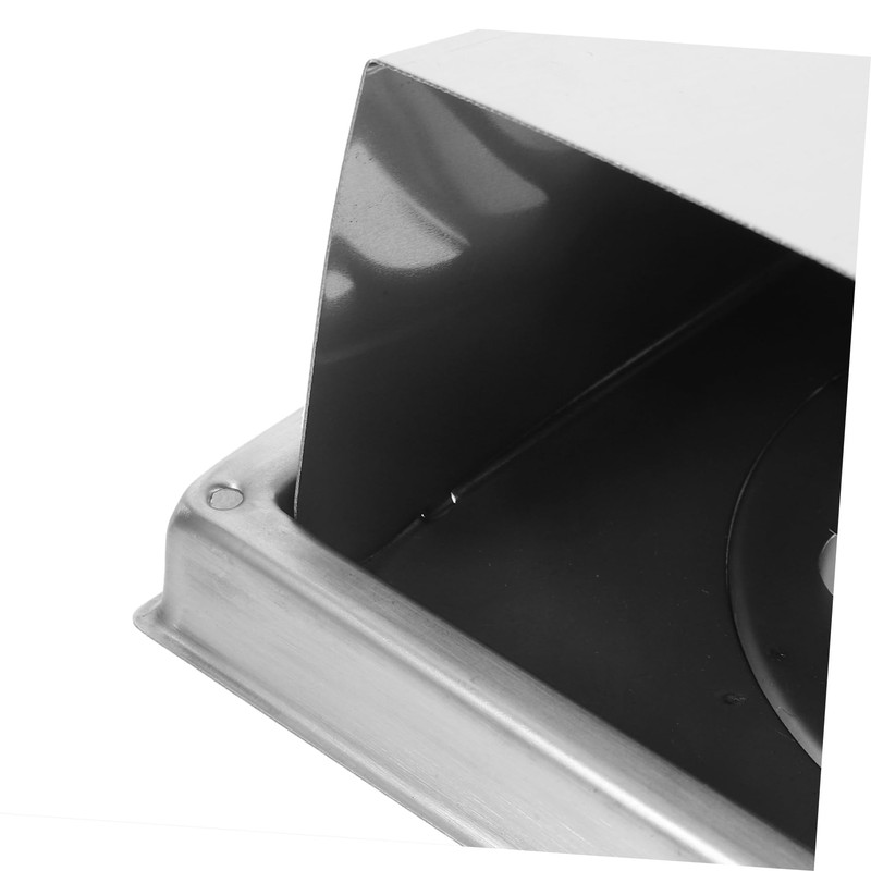 OSALADI Stainless Steel Dryer Vent Cover Square Wall Vent Cap