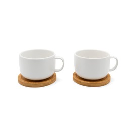 Bredemeijer - Umea Tea Cup, 250 ml, White, Set of 2