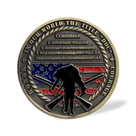 Navy Corpsman DOC Commemorative Coin Devil Corpsman Challenge Coin