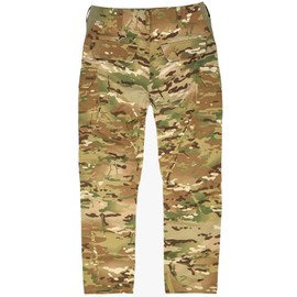 VIKTOS Men's Patrolux Multicam Durable Casual Tactical Double-Zip Cargo Pants w/Abrasion-Resistant Panels & Padded Waistband, Multicam, 34W x 30L