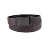 Kenneth Cole Men's Perfect Fit Adjustable Click Belt, Brown Plaque,