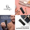 marQus Nail Scissors and Tweezers Set of 3 with File