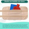 Ejoyous Paquete de 2 Vendajes de Aceite de Ricino, Correa