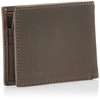 Timberland Timberland Men's Leather Passcase Security RFID Wallet, Charcoal, One