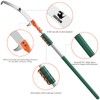 HUNKENR Tree Pruner Pole Saw Manual Extendable Long Tree Pruner