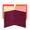 Mr. Pen- Plastic Folders with Pockets and Prongs, 5 Pack,