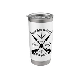 Scissor Happy Scissor Happy - Logo Stainless Steel Insulated Tumbler