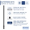 5 x Rennie Tools 152mm Long PH2 Compatible with Festool