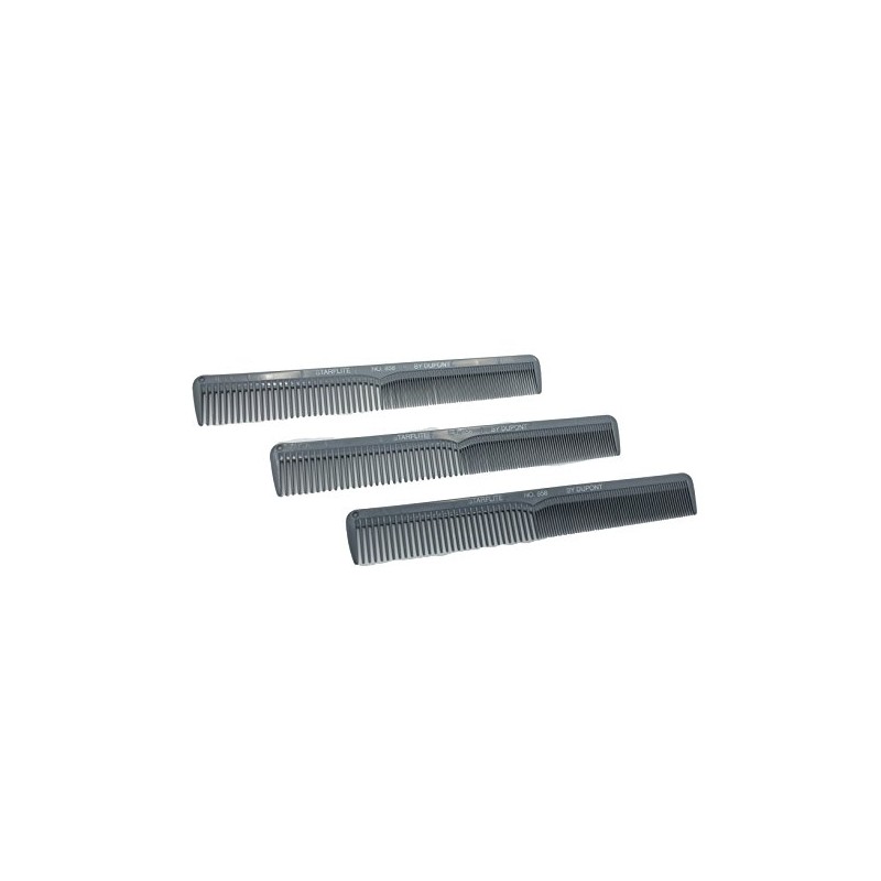 G.B.S Dupont Starflite Style Comb 858, Pack of 3