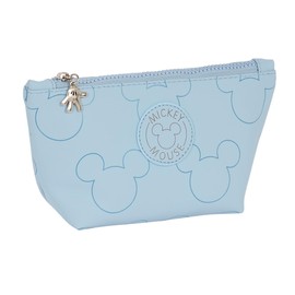 MICKEY TEEN SNOW – Children's School Toiletry Bag with Makeup Holder, Toiletry Bag, Ideal for Different Ages, Comfortable and Versatile, Quality and Resistance, 23 x 8 x 12 cm, Pastel Blue, baby blue,