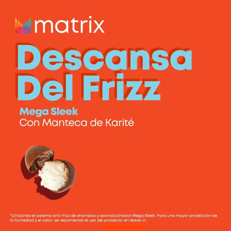 Kit Matrix De Shampoo + Acondicionador Anti-frizz Mega Sleek