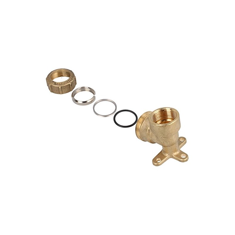 tecuro High Quality Brass Clamp Connector Ceiling Angle 1/2 Inch