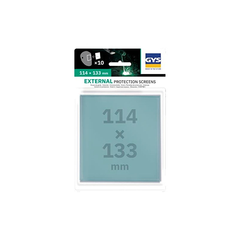 GYS 10 Plates (114 x 133 mm) GYSMATIC 9/13G/5/13 XL