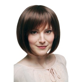 WIG ME UP - 2305-2T30 Women's Short Fringed Bob Wig Mixed Brown