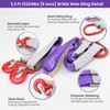 Vigtayue Lifting Slings Straps with Hooks - 3.3 FT, 4409LB