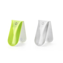 Kikkerland Reflective LED Clip Assortment One Size Multi-Coloured