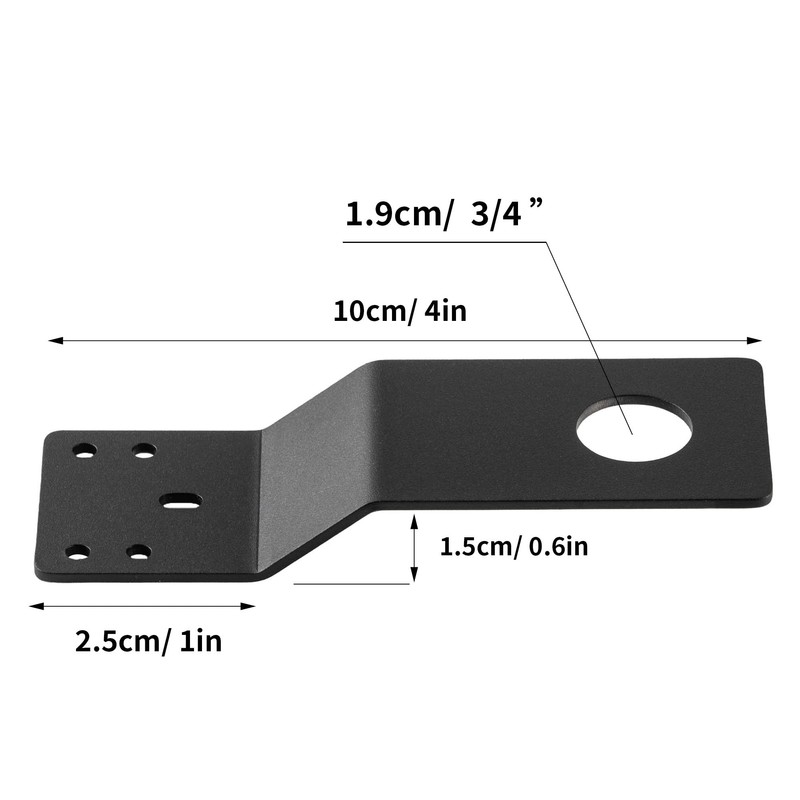 A Pair NMO Antenna Mount 3/4" Hole Thick Steel Mounting
