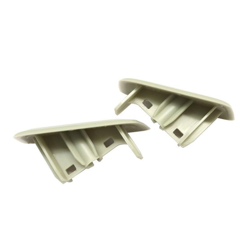 GXARTS 2Pcs Left and Right Grey Headlight Washer Spray Nozzle