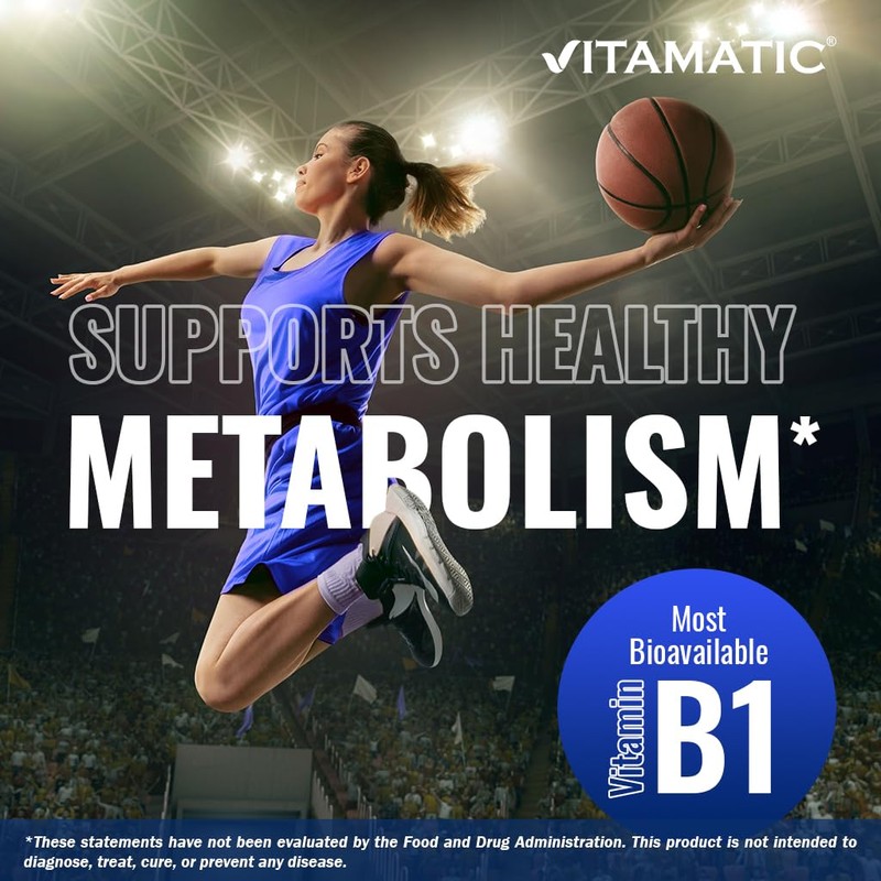 Vitamatic Benfotiamine 300 mg 90 Vegetarian Capsules - Also Called