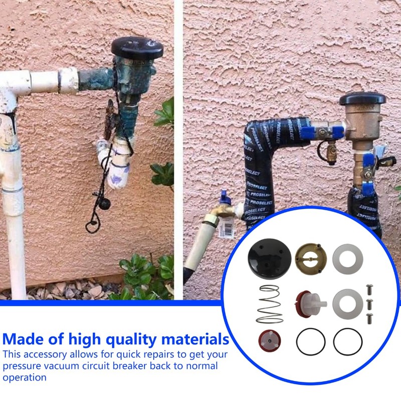ATIODYUUK Replaces for Wilkins 720A Full Repair Kit 1/2" 3/4"