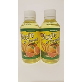 2X Aceite de Toronja / Grapefruit Oil / for Aromatherapy,Facial,Body,and Hair Massage 120ml Each