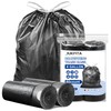 JUKFITA Small Trash Bags, 60 Count 4 Gallon Drawstring, Extra