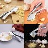 LOYELEY Garlic Press, Garlic Crusher, Garlic Squeezer, Chopped Garlic, Garlic