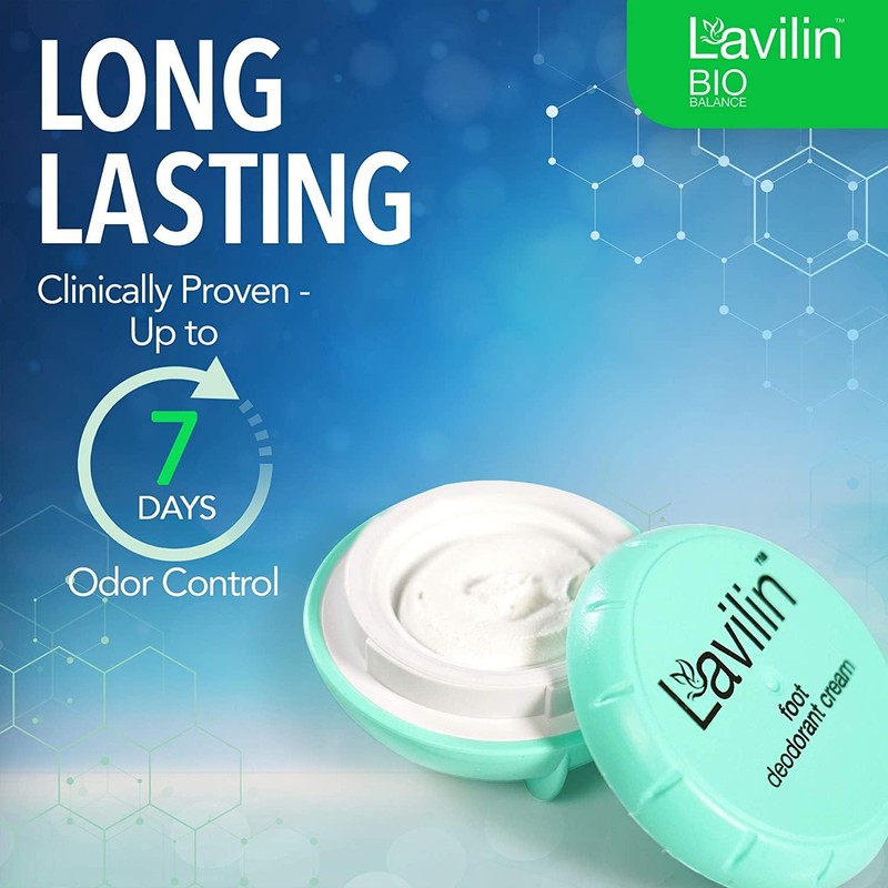 Lavilin Bio Balance Foot Deodorant Cream - Up to 7
