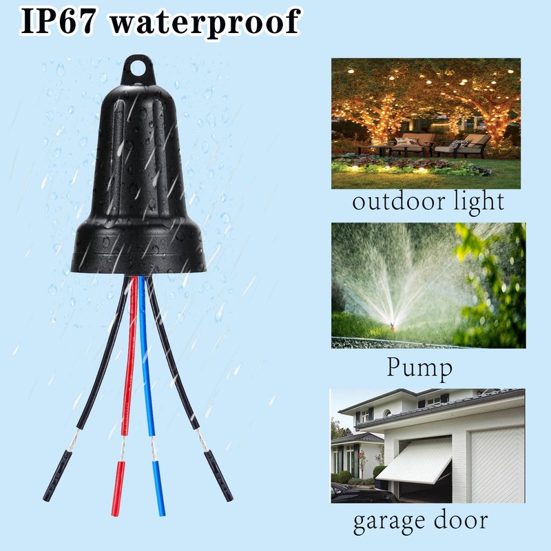DC12V-48V-10A Waterproof Remote Switch,Mini Wireless Switch