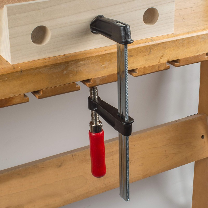 StewMac Heavy Duty 12" Steel Bar Clamp