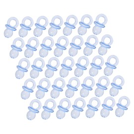 Totority 150pcs Delicate Acrylic Pacifiers Shower Games Favors for Suitable for Boy Girl