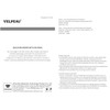 VELPEAU Arm Sling Shoulder Immobilizer- Rotator Cuff Support Brace- Comfortable