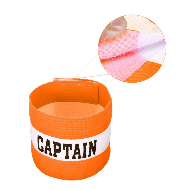 PATIKIL Captain's Armband, 6 Pack Elastic Arm Band for Soccer