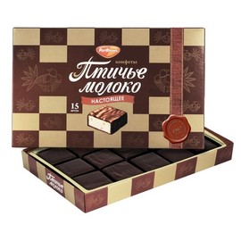 Imported Russian Chocolates "Ptichye Moloko" 200gr