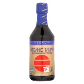 SAN J SAUCE SOY TAMARI GFWF GLD, 20 OZ